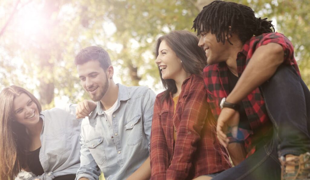 groupe de jeunes